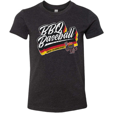 Youth BBQ Baseball Shirt