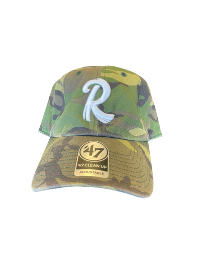 '47 Clean Up Adjustable Feathered "R" Camo Hat