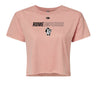 Pink Rome Emperors Cropped T-Shirt