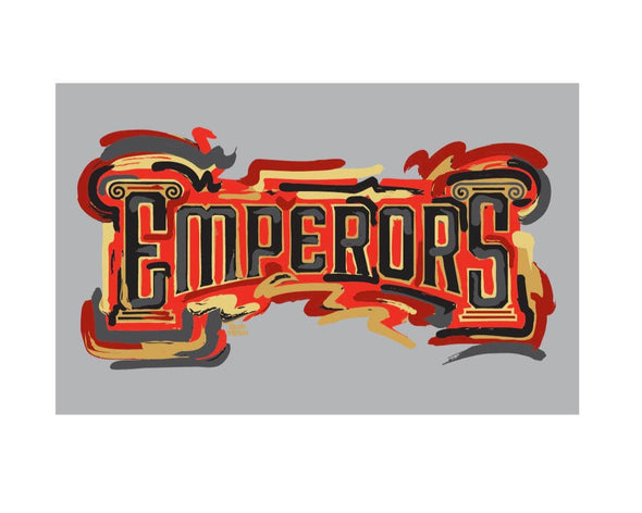 Rome Emperors Adult Heather Gray Storm Striker T-Shirt