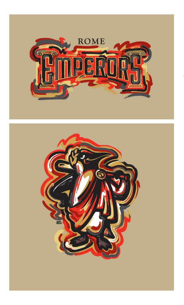 Rome Emperors Youth Tan Storm Striker T-Shirt