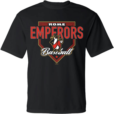 Rome Emperors Statesboro Black Dri-Fit