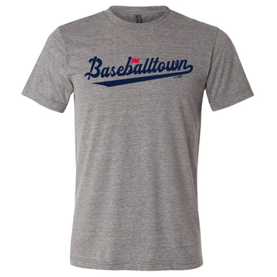 Heather Grey Men's Baseballtown Tee