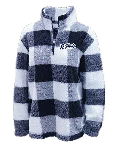 Boxercraft Women's Buffalo Plaid Sherpa 1/4 Zip