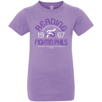 Bimmridder Lavender Youth Girls Fine Jersey Tee