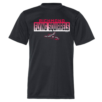 Richmond Flying Squirrels Youth Dred Performance Tee