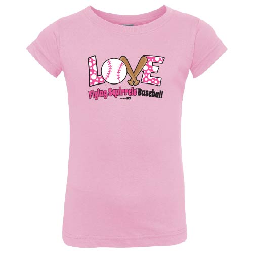 Richmond Flying Squirrels Toddler Girls Elloh Tee