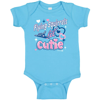 Richmond Flying Squirrels Aqua Lil Cutie Onesie