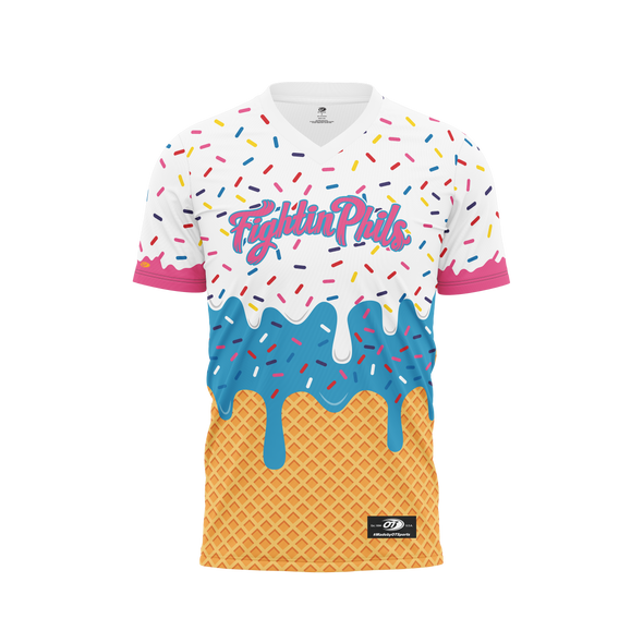 Adult Fightin Phils Ice Cream Jersey