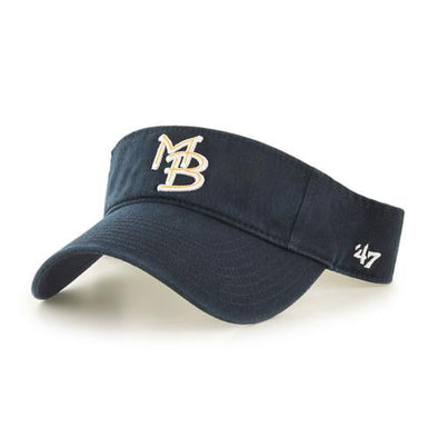 Myrtle Beach Pelicans 47 Brand Navy Game Visor