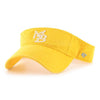 Myrtle Beach Pelicans 47Brand Yellow Raised Garment Washed Game Visor