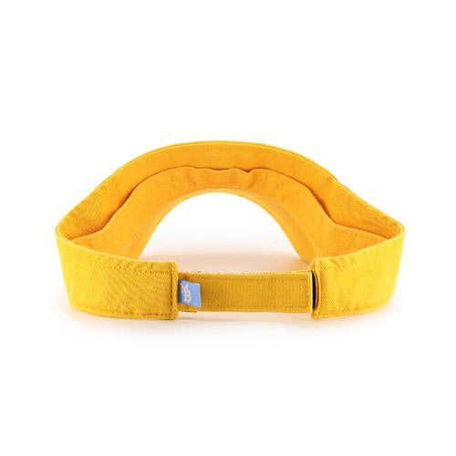 Myrtle Beach Pelicans 47 Brand Yellow Raised Garment Washed Game Visor