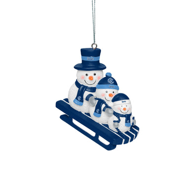 FOCO - Sledding Snowmen Ornament