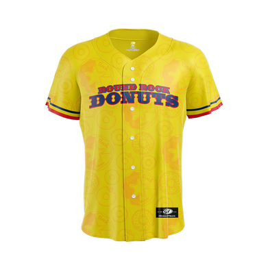 Round Rock Donuts On-field Jersey Stitched Tackle Twill Replica