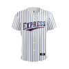 Round Rock Express Customized Sim-Stitch Home Pinstriped Jersey