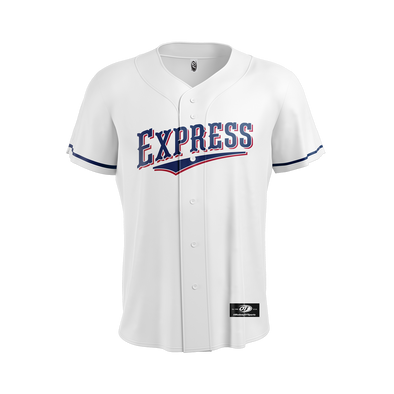 Round Rock Express Home White Tackle Twill Replica Jersey