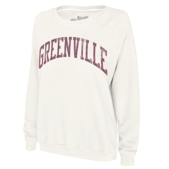 Greenville Drive Retro Brand Women's French Terry Sweatshirt