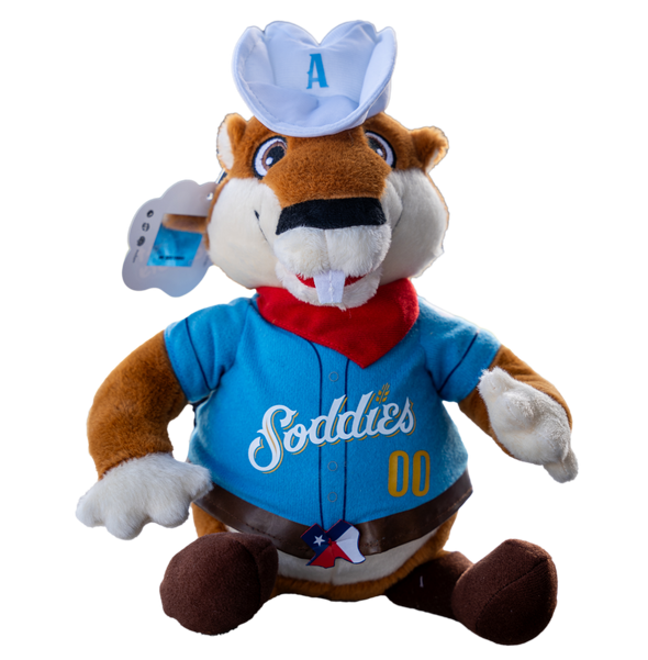 Amarillo Sod Poodles RUCKUS Plush Doll