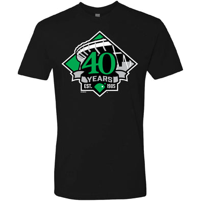 Richmond Flying Squirrels Diamond 40th Anniversary Tee