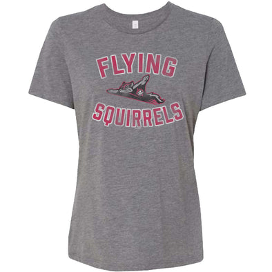 Richmond Flying Squirrels Womens Tri-blend Tee