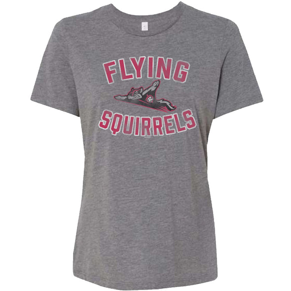 Richmond Flying Squirrels Womens Tri-blend Tee