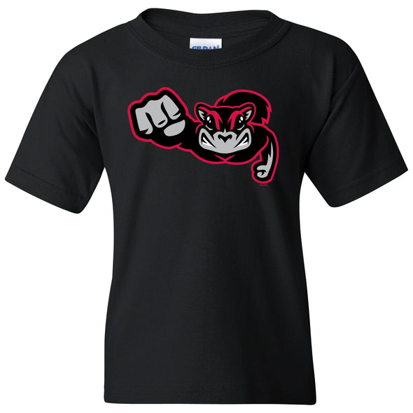 Richmond Flying Squirrels Youth Road Cap Logo Tee