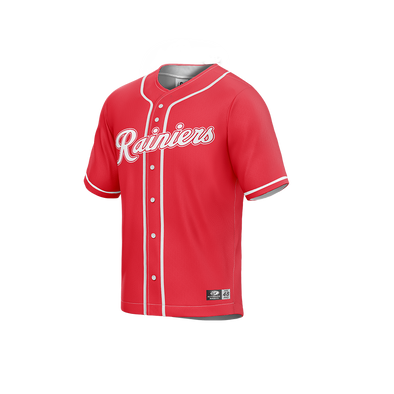 Tacoma Rainiers Replica Red Alternate Jersey