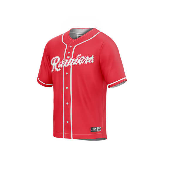 Tacoma Rainiers Replica Red Alternate Jersey