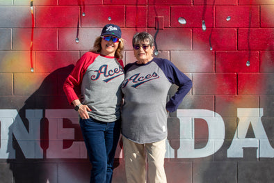 Reno Aces Red Contrast Raglen Tee