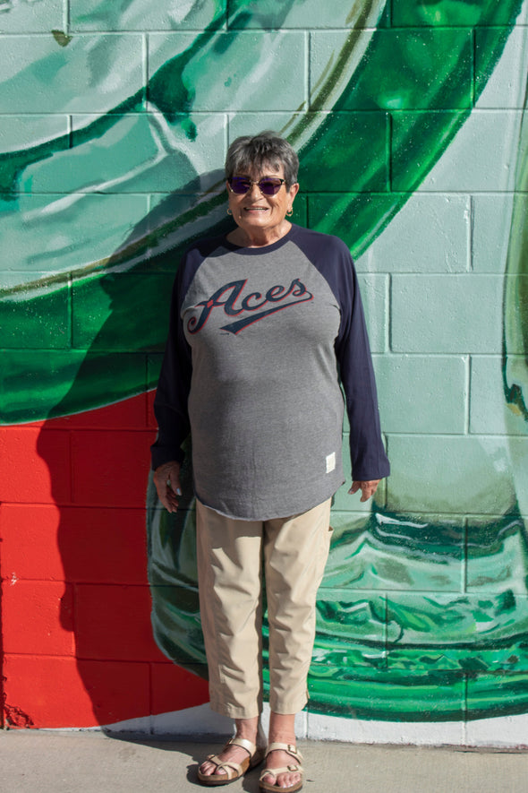 Reno Aces Red Contrast Raglen Tee