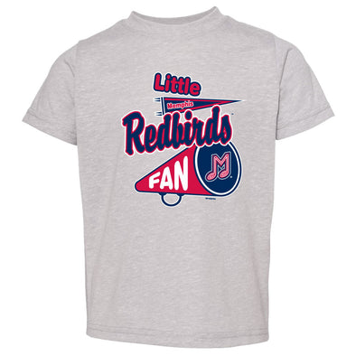 Memphis Redbirds Toddler Rah Rah Tee