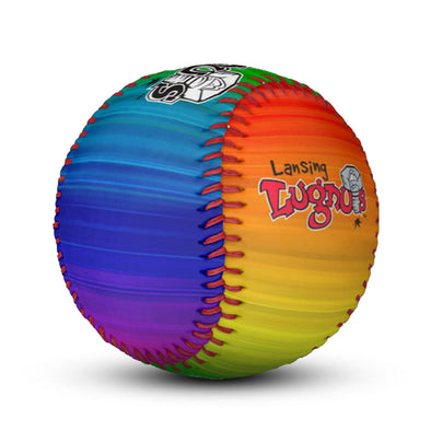 Lansing Lugnuts Rainbow Baseball