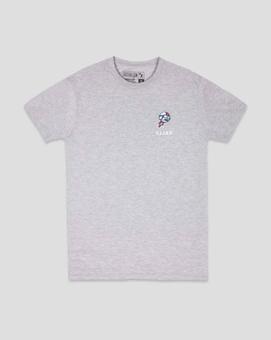 Adult Grey Baseballism Rally Tee