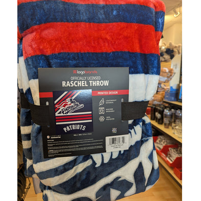 Somerset Patriots 50" X 60" Raschel Throw Premium Blanket