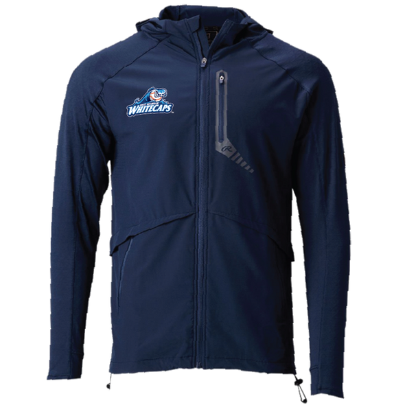 West Michigan Whitecaps Rawlings Gold Collection Long Sleeve Cage Jacket