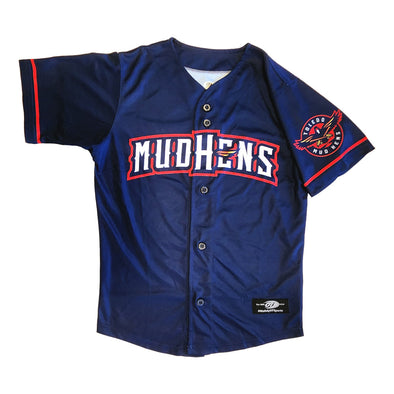 Toledo Mud Hens Youth Alternate 2 / Batting Practice Real Bird Jersey