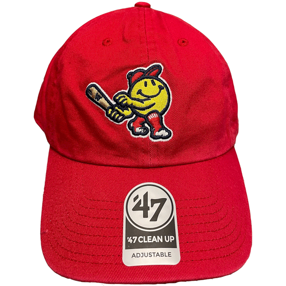 Worcester Red Sox Red Smiley '47 Clean Up