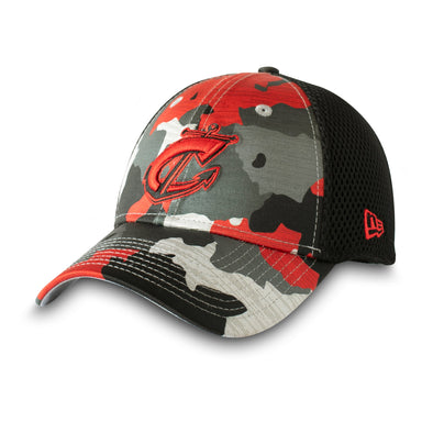 Columbus Clippers New Era Camo Neo 3930 Stretch Fit