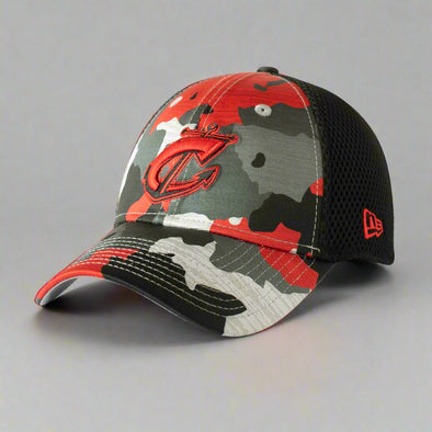 Columbus Clippers New Era Camo Neo 3930 Stretch Fit