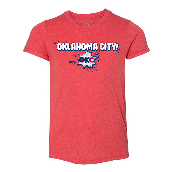 OKC Baseball Club Youth Comic Book Tee