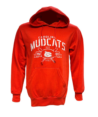 Carolina Mudcats Comfort Red Hoodie