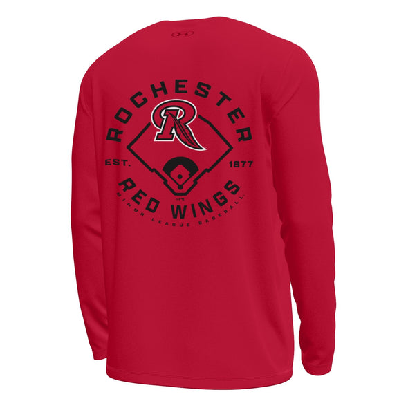 Rochester Red Wings Under Armour Long Sleeve Tee