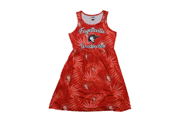 Fayetteville Woodpeckers FOCO Women's Cap Logo Sun Dress