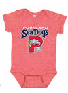 Portland Sea Dogs Onesie