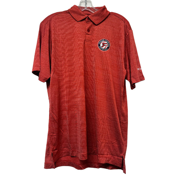 FredNats Red Columbia Polo