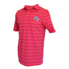 Red Charged Cotton Stripe Polo Primary