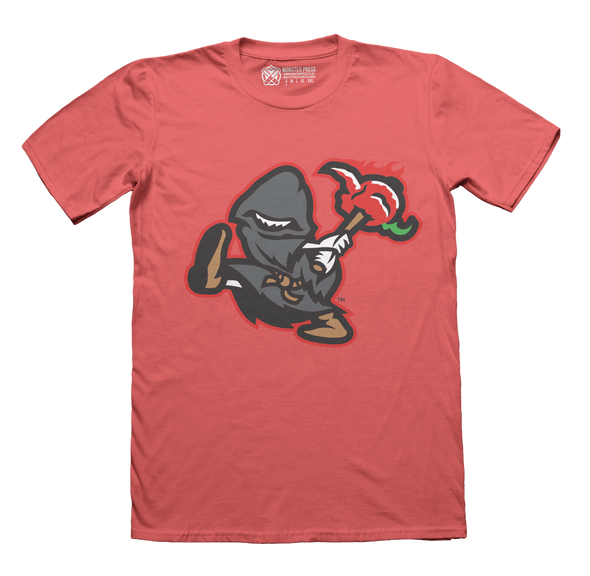 Carolina Reapers - Red Distressed Primary Logo