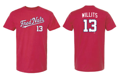 FredNats Red OT Willits Tee