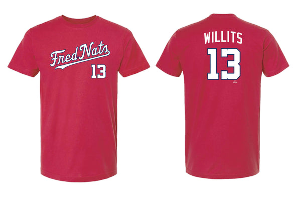 FredNats Red OT Willits Tee