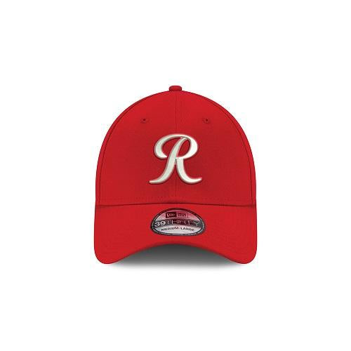 Tacoma Rainiers New Era 39Thirty Red R Stretch Fit Cap